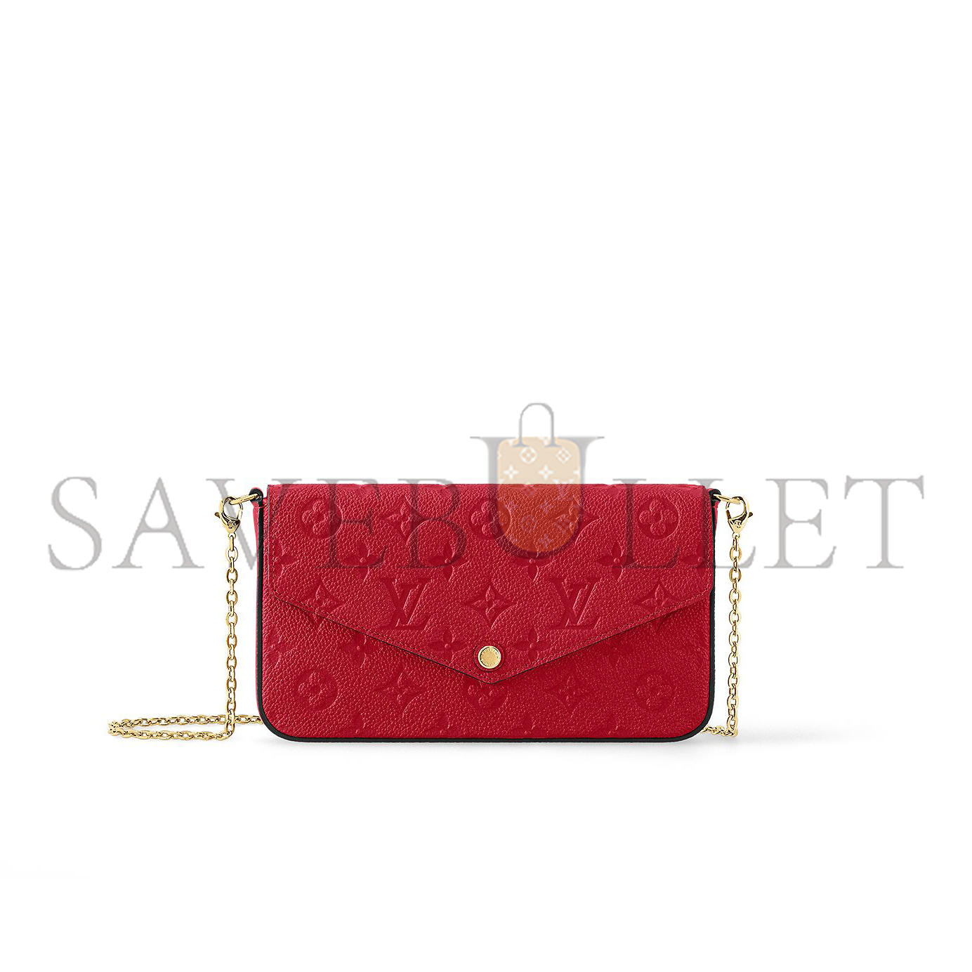 LOUIS VUITTON FÉLICIE POCHETTE M63700 (21*12*3cm)